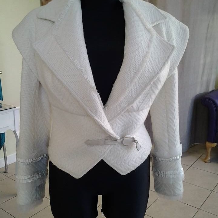 woman's coat on a mannequin